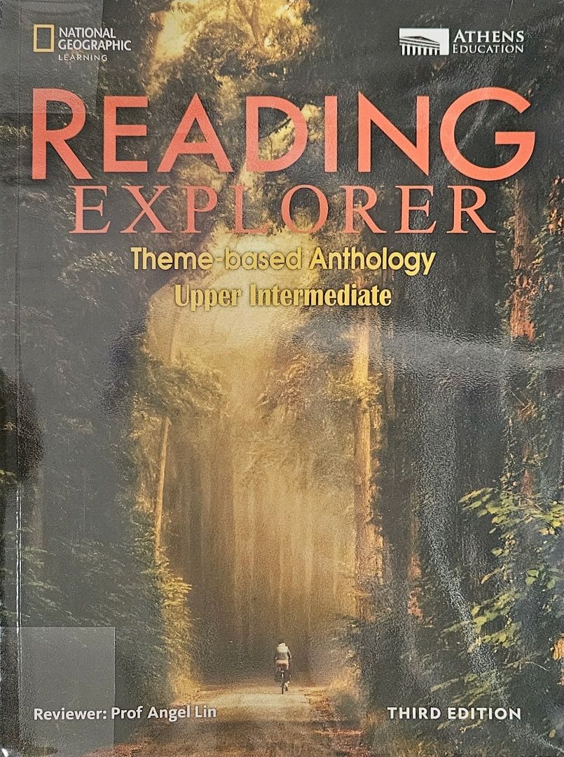 Reading Explorer - Upper Intermediate （分類：教科書）位於 Hong Kong。 由 sychanoy 提交（商品編號 1460467304，圖片 1）。簡介： Theme-based anthology 2024 edition. Each unit has reading materials and video suggestions. Less than 10% written.。