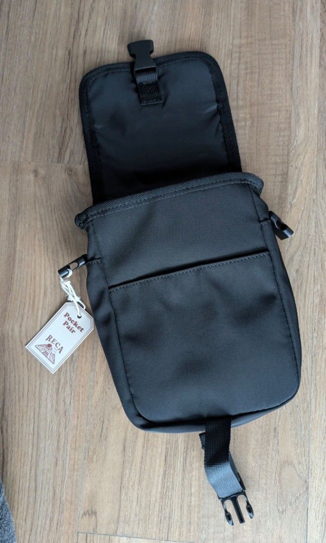 RECA Black Crossbody Bag (Category: Cross-body Bags) located in Makati City. Submitted by hanakurin (Listing ID 1460365831, Image 2). Description: - Color: Black - Main compartment with zip closure - detachable magnetic back compartment RFS: - got too much bags, won't be using .