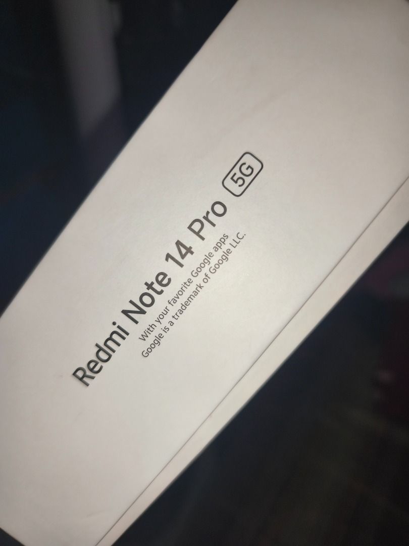 Redmi Note 14 Pro 5g (Category: Android Others) located in Caloocan City. Submitted by quickstone_1dc5ca (Listing ID 1460407629, Image 2). Description: 12gb+4gb ram/ 256gb rom No issue With box.