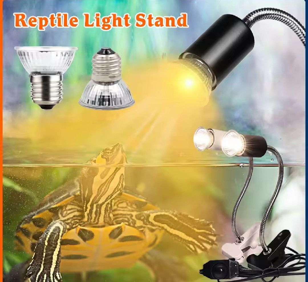 Reptile Clip HeatLamp Light Stand (Category: Lighting) located in Manila. Submitted by lotty_2489 (Listing ID 1460373621, Image 1). Description: 25/50/75Watts Onhand Brandnew GoodQuality Adjustable Heat COD GcashPayment #09706504365 Charm.