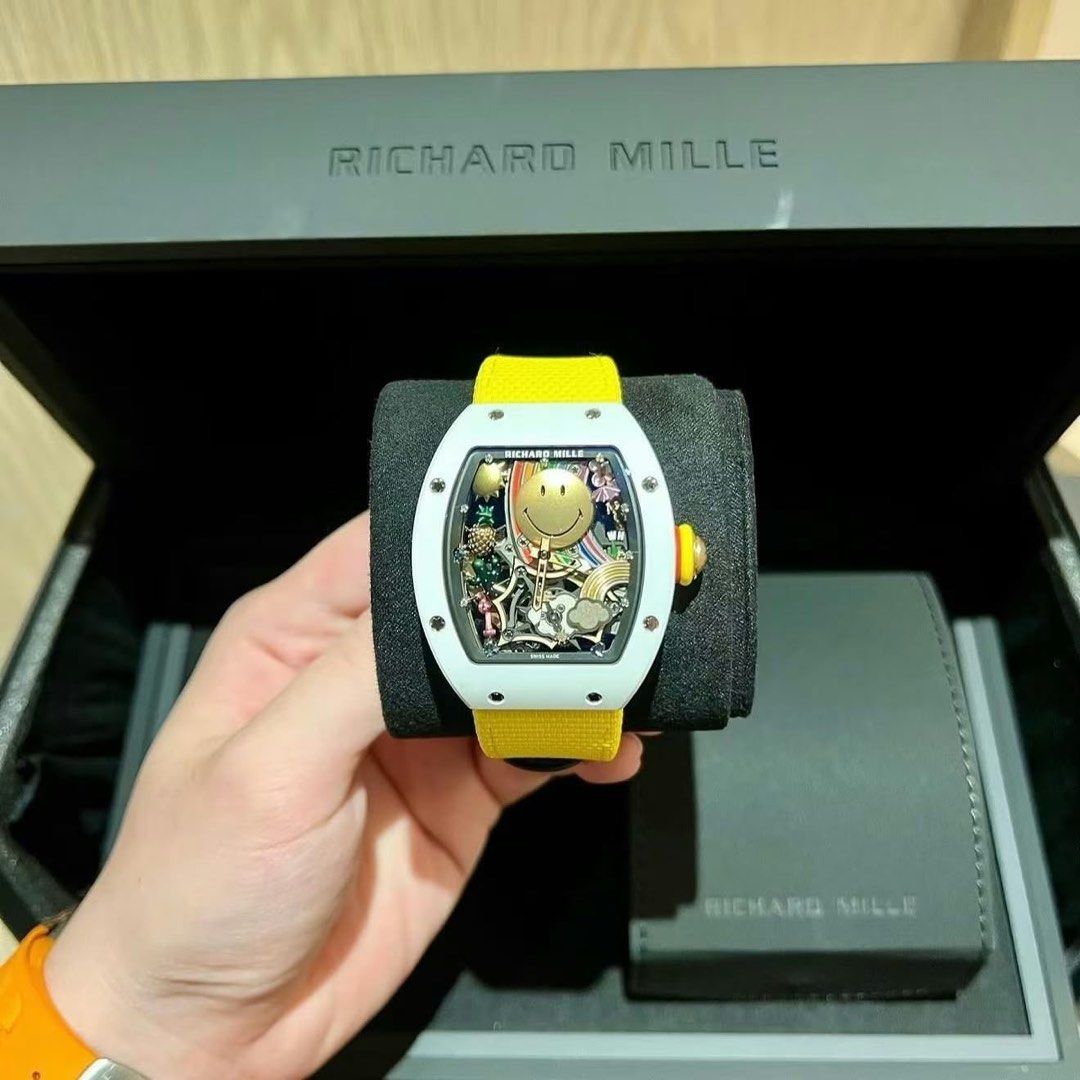 Richard Mille RM 88 Automatic Tourbillon “Smiley” White Ceramic 2023 (Category: Luxury Watches) located in Paranaque City. Submitted by jvtimepieceslimited (Listing ID 1460322212, Image 3). Description: Richard Mille RM 88 Automatic Tourbillon “Smiley” — White Ceramic 2023 Reference: RM 88 Condition: Used Price: 275,588,000 Inclusions: Box & Papers Papers: 2023 An extraordinary Richard Mille RM 88 Automatic Tourbillon “Smiley”, featuring an ATZ w