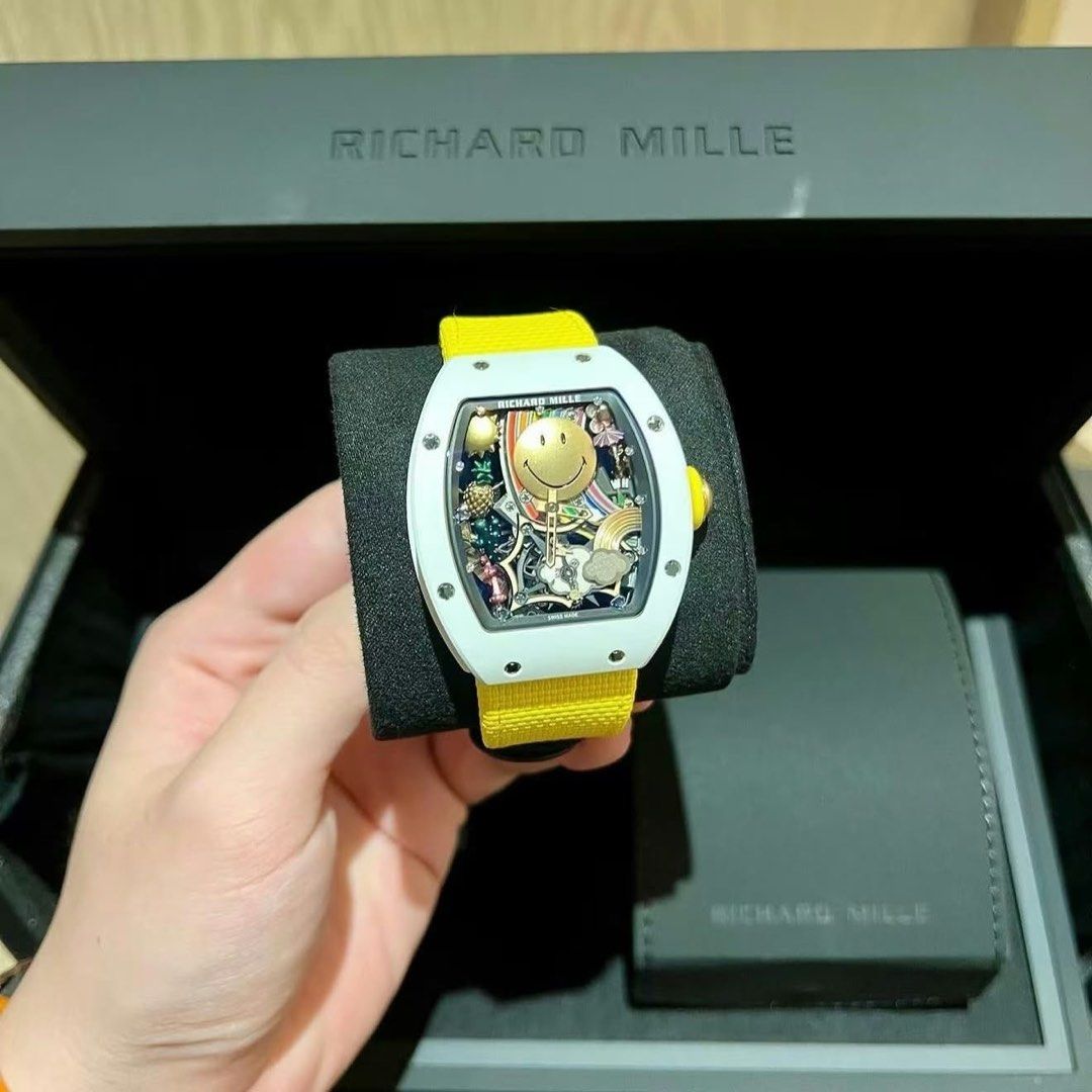 Richard Mille RM 88 Automatic Tourbillon “Smiley” White Ceramic 2023 (Category: Luxury Watches) located in Paranaque City. Submitted by jvtimepieceslimited (Listing ID 1460322212, Image 2). Description: Richard Mille RM 88 Automatic Tourbillon “Smiley” — White Ceramic 2023 Reference: RM 88 Condition: Used Price: 275,588,000 Inclusions: Box & Papers Papers: 2023 An extraordinary Richard Mille RM 88 Automatic Tourbillon “Smiley”, featuring an ATZ w