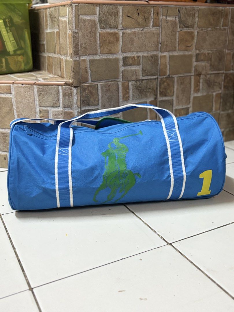 RL big pony collection duffle bag (Category: Sling Bags) located in Manila. Submitted by luxstreetwearzcasual (Listing ID 1460330495, Image 1). Description: Excellent condition Authentic.