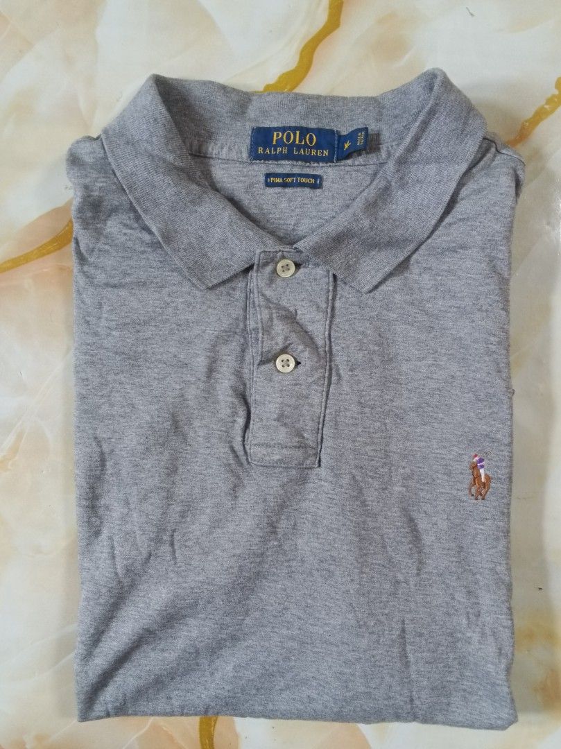 RL Pima Soft Touch Polo (Category: Tshirts & Polo Shirts ) located in Bantayan. Submitted by betsoj (Listing ID 1460393830, Image 3). Description: W: 24 LF: 27 LB: 29 Excellent Condition 10/10 Color Rate Issue - Penhole-scratch (last pic).