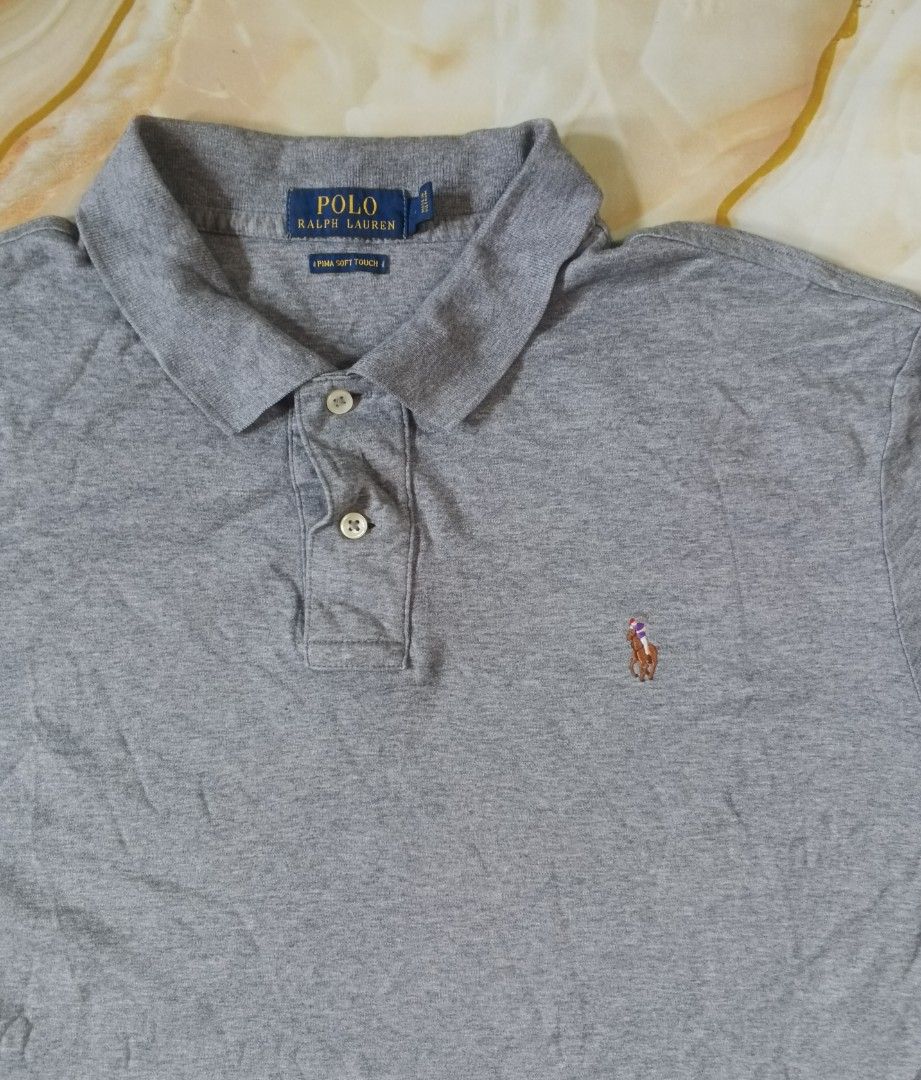 RL Pima Soft Touch Polo (Category: Tshirts & Polo Shirts ) located in Bantayan. Submitted by betsoj (Listing ID 1460393830, Image 2). Description: W: 24 LF: 27 LB: 29 Excellent Condition 10/10 Color Rate Issue - Penhole-scratch (last pic).