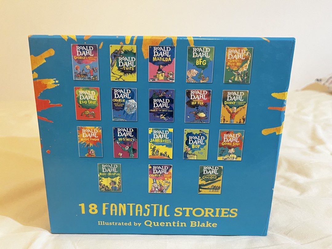 Roald Dahl Collection （分類：小說及非小說）位於 Hong Kong。 由 mousemouse45 提交（商品編號 1460469719，圖片 3）。簡介： 書本頗新淨，外盒有輕微瑕疵（見p.2) 可面交/順豐到付。