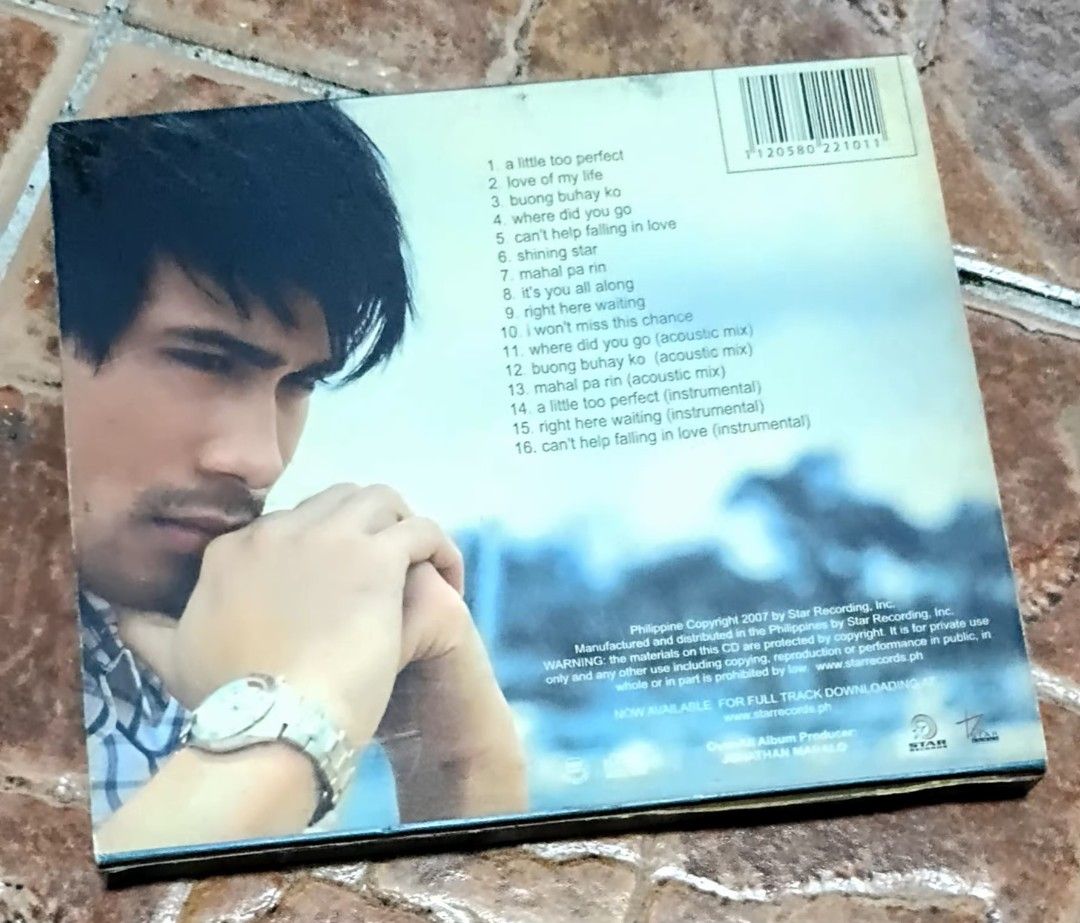 Sam Milby A Little Too Perfect CD (Category: CDs & DVDs) located in Quezon City. Submitted by dancatz (Listing ID 1460488976, Image 3). Description: □ P 250.00 - Sam Milby's 'A Little Too Perfect' album - Features 16 tracks - Includes songs in both English and Filipino - A must-have for fans of Sam Milby LFB Seller's location : Brgy. Sta. Teresita Quezon City Please DM for more details Payment Mode : Gcash Bank transfer [ BPI ] Delivery methods :