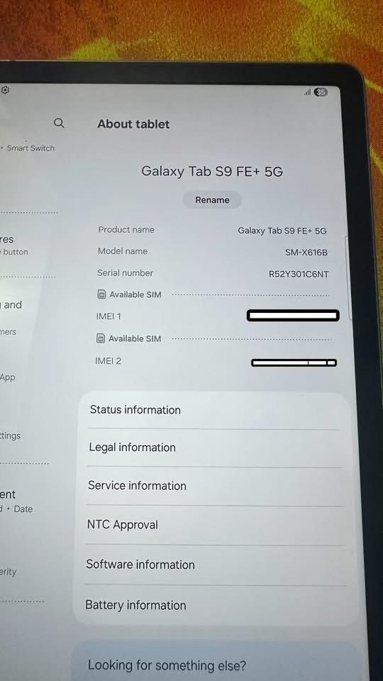 Samsung s9 FE plus 5g (Category: Android) located in Manila. Submitted by goldenhorse_3a1256 (Listing ID 1460373915, Image 3). Description: Complete accessories S-Pen Keyboard Box.