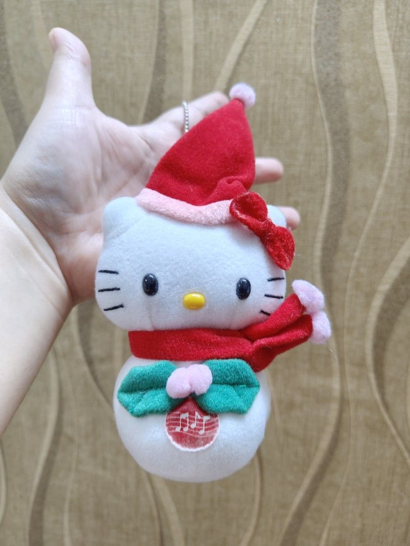Sanrio Hello Kitty Snowman Plush Charm (Category: Plushies & Soft Toys) located in Santa Rosa. Submitted by mmps249.1 (Listing ID 1460393294, Image 1). Description: Crossposted Mine now, pay now shipping courier: JRS only Gcash payment upon order No reservations.