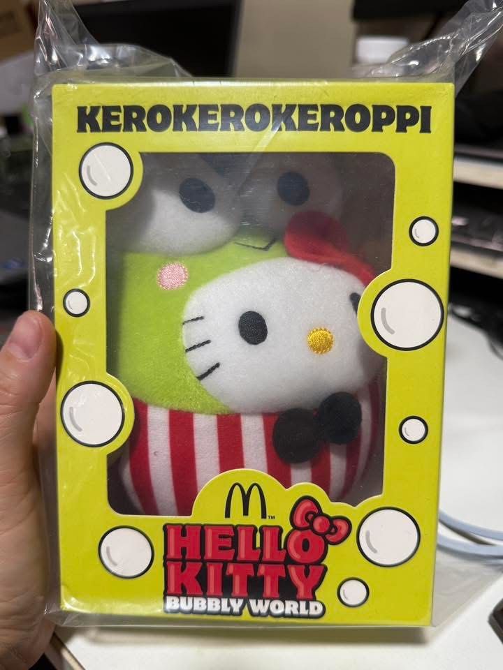 Sanrio Keroppi (Category: Other Accessories) located in Pasig City. Submitted by jointeamqu40916 (Listing ID 1460339935, Image 2). Description: - Set of 2 cute Keroppi charm bands. - Can be used as hair ties or bracelets. - One band features Keroppi. - Second band includes Keroppi and a little ghost charm. - Perfect accessory for Sanrio fans and adding a fun touch to your look..