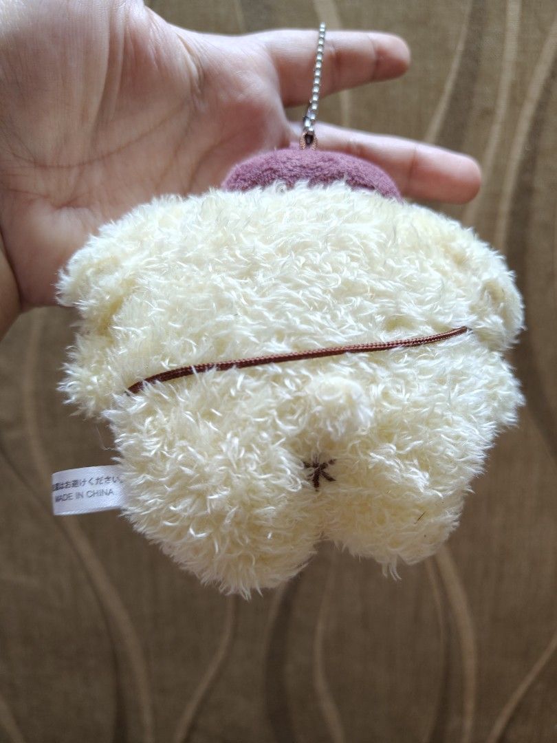 Sanrio Pompompurin Furry Plush Charm (Category: Plushies & Soft Toys) located in Santa Rosa. Submitted by mmps249.1 (Listing ID 1460384674, Image 2). Description: Crossposted Mine now, pay now shipping courier: JRS only Gcash payment upon order No reservations.