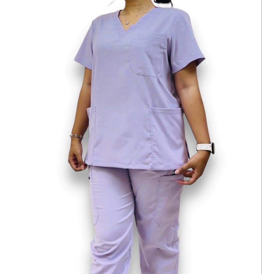 Scrub suits for sale! (Category: Sets or Coordinates) located in San Fernando. Submitted by prelovednook2026 (Listing ID 1460366674, Image 2). Description: New scrub suits. Available in all sizes and colors. Comfy all day. Soft textile .