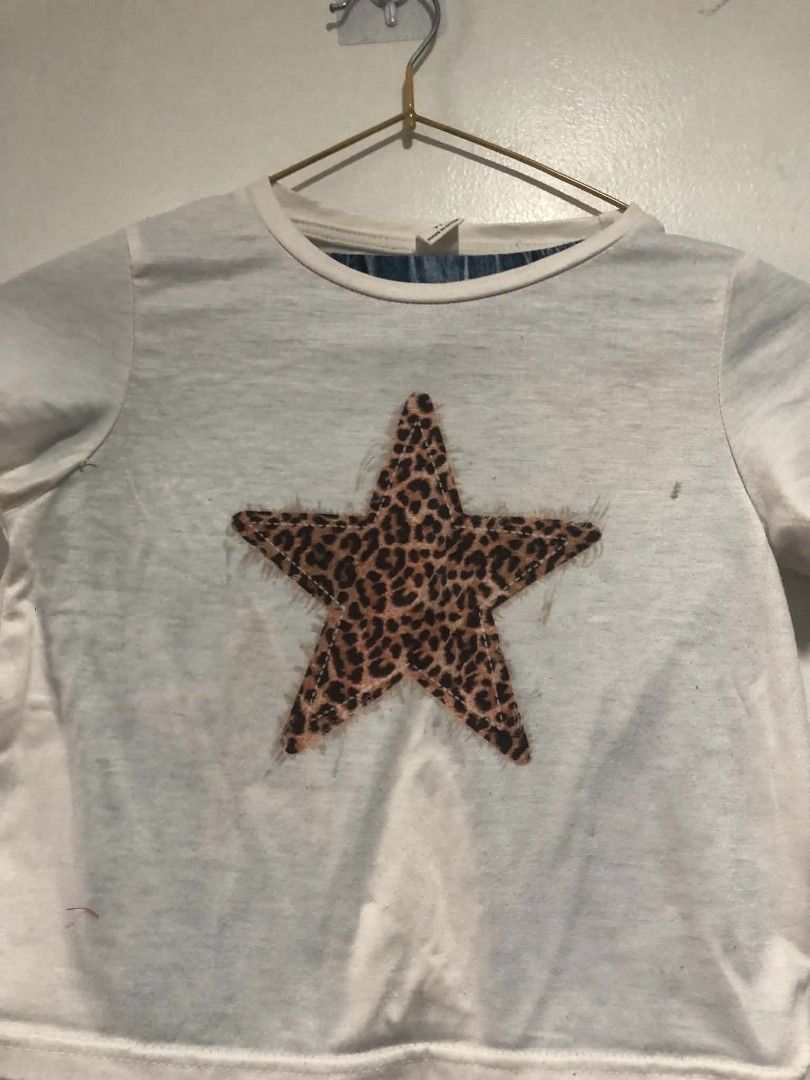 Shein terno star design (Category: Babies & Kids Fashion) located in Makati City. Submitted by jaycee_mokong (Listing ID 1460320519, Image 2). Description: for kids 5-7yrs old.