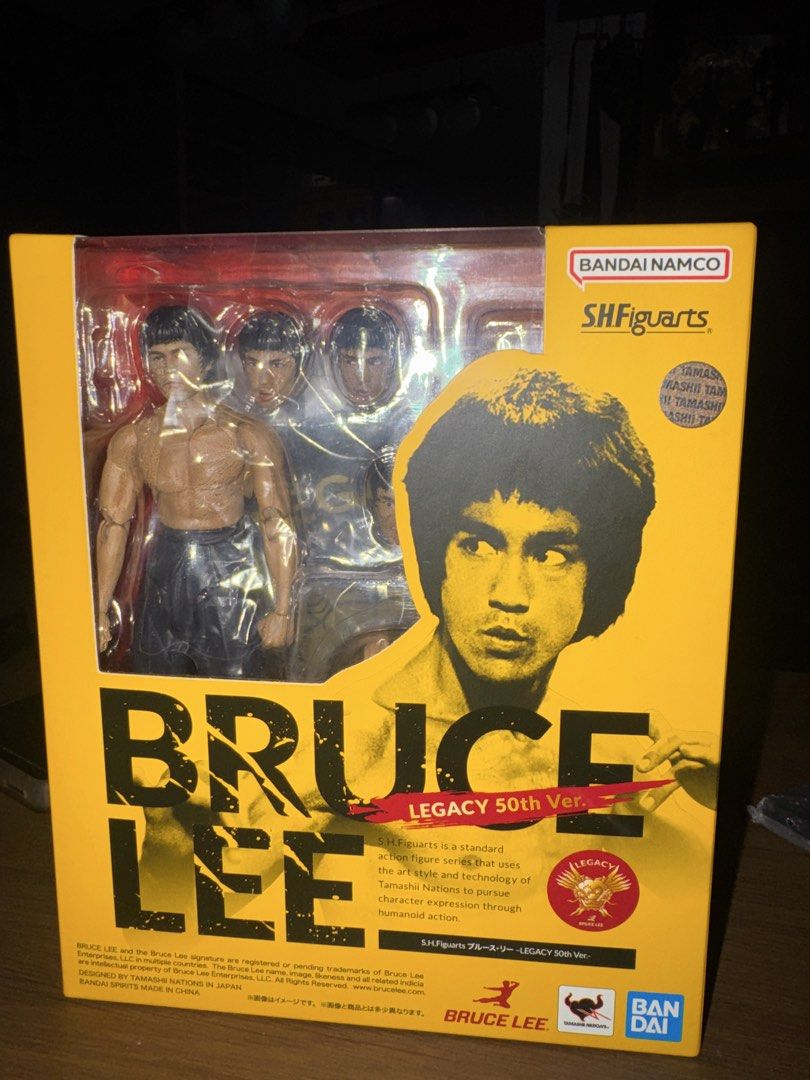 SHF bruce lee (Category: Figurines & Statues) located in Manila. Submitted by inorinnnn (Listing ID 1460442898, Image 1). Description: -MIB (mint in box) -no issues -all complete lalamove or lbc cavite/manila.