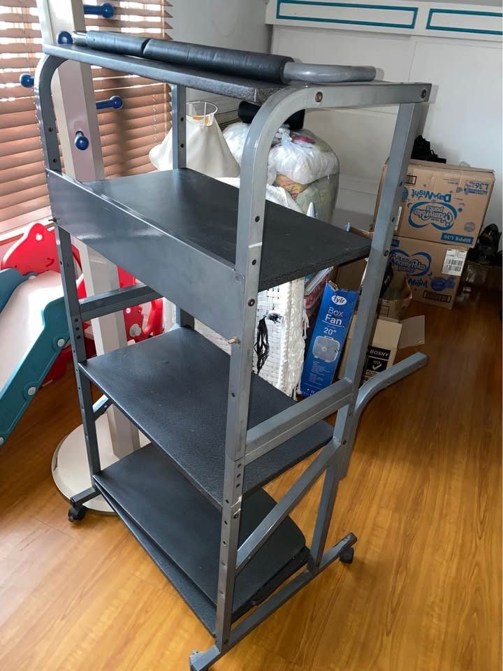 Sigma C-1188 multi-tier mobile computer table / printer rack, Furniture ...