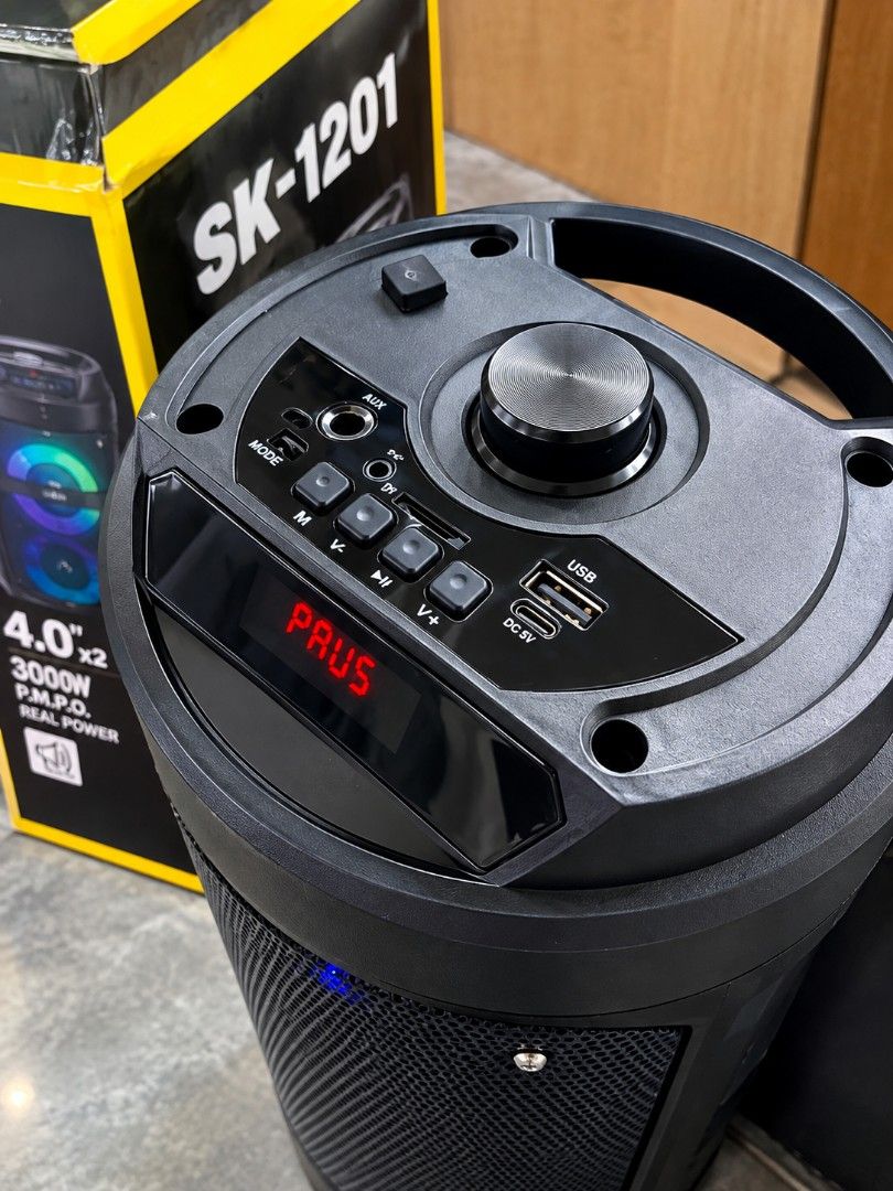 Sk-1201 Bluetooth Speaker Free Microphone (Category: Soundbars, Speakers & Amplifiers) located in Quezon City. Submitted by dailydealhub (Listing ID 1460506785, Image 2). Description: Isa po akong Affiliate, kaya wala po akong on-hand na product. Kung gusto niyo pong mag-order ng product na katulad ng nasa listing, click niyo po ang link sa ibaba para ma-direct po kayo sa Store. 👇.