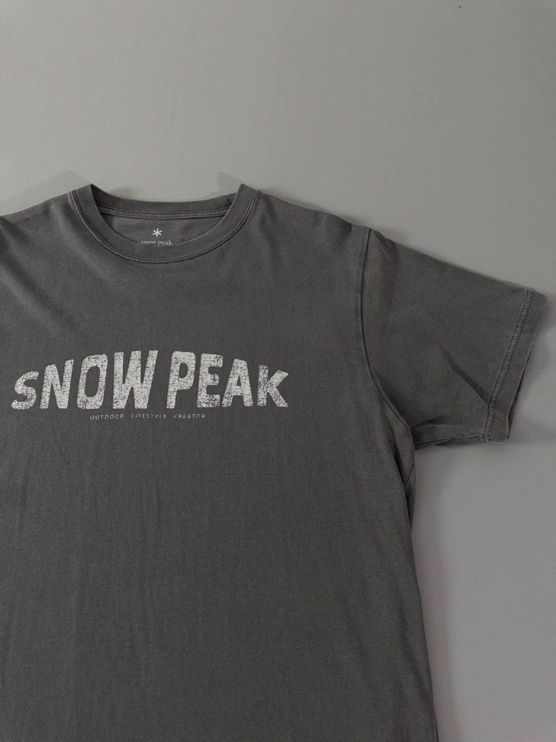 SNOW PEAK (Category: Tshirts & Polo Shirts ) located in Guagua. Submitted by sweetboyy (Listing ID 1460408146, Image 3). Description: SNOW PEAK EXCELLENT CONDITION / NO ISSUE SIZE MEDIUM ON TAG / DIMES L27.5 W21.
