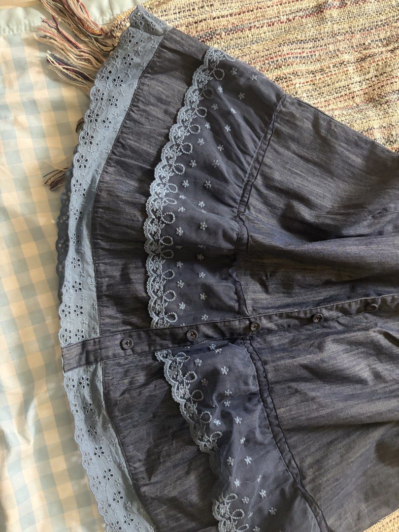 Soft denim dress size medium (Category: Dresses) located in Subic. Submitted by jjoyari (Listing ID 1460306519, Image 3). Description: Size M Sinukat lang No flaw! .