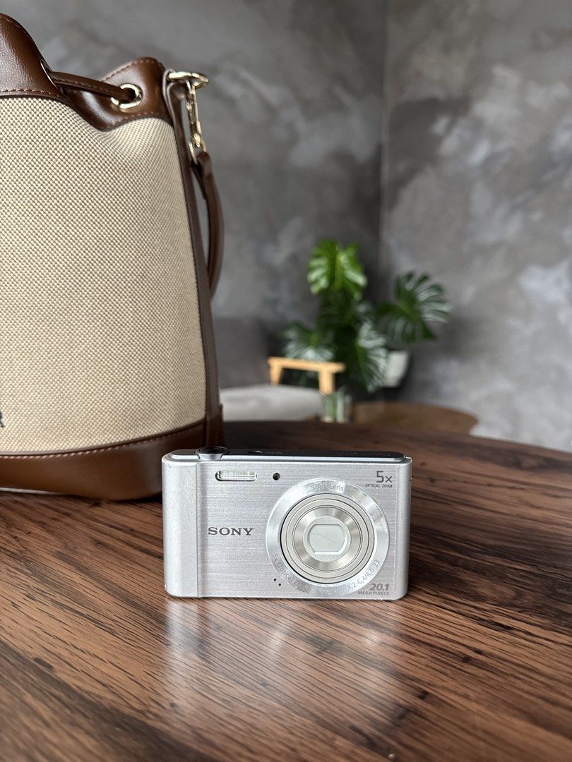 Sony Cybershot DSC-W800 (Category: Cameras) located in Caloocan City. Submitted by dnnhfaye (Listing ID 1460337817, Image 1). Description: 📸 Sony Cybershot DSC-W800 🏷️ 5,499 Features: ⟢ 20.1 Megapixels ⟢ 5x optical zoom ⟢ Body cosmetic: 9/10 ⟢ Photo and Video Capturing ⟢ CRISP OUTPUT ❤️ Honest Issue: mild LCD leak (no output effect. See last pic) Inclusions: ✅ Unit ✅ Battery ✅ Memory Card ✅ Wrist Strap ✅ Pouch ✅ Universal Charger ✅ Other Freebi
