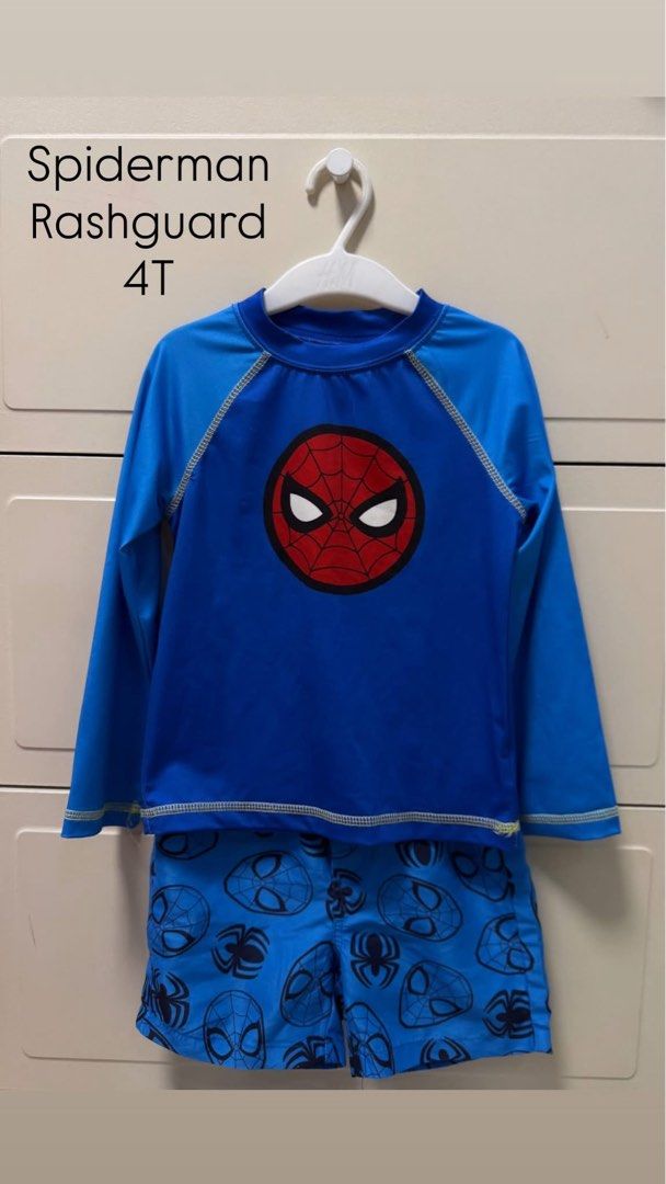 SpidermAn rashguard 4T (Category: Babies & Kids Fashion) located in Manila. Submitted by bilbyy (Listing ID 1460473752, Image 1). Description: 500 lp.