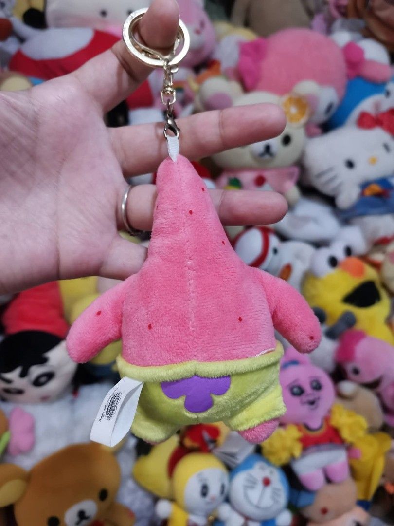 SpongeBob SquarePants Patrick Star Plush Keychain charm stuffed toy (Category: Plushies & Soft Toys) located in Mendez-Nunez. Submitted by daphnesstuffedtoys (Listing ID 1460466423, Image 2). Description: .