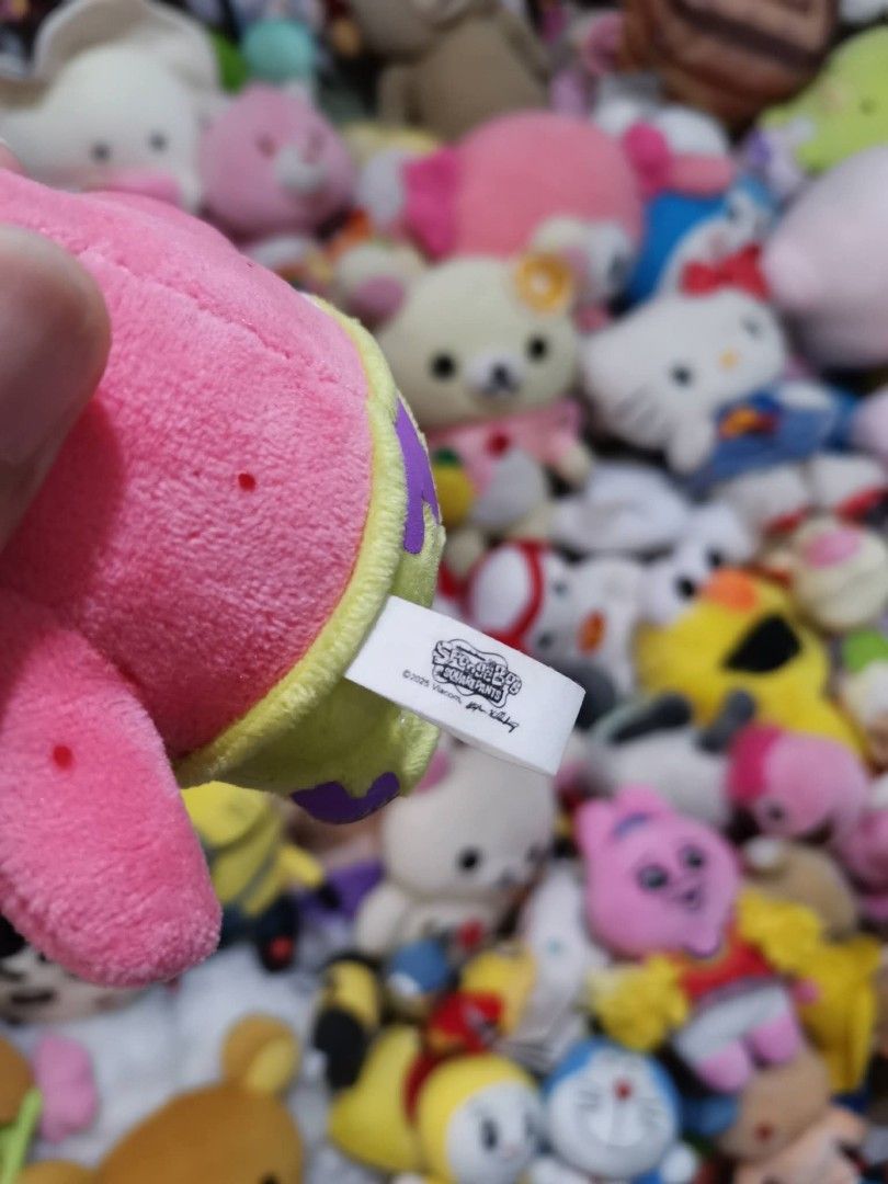 SpongeBob SquarePants Patrick Star Plush Keychain charm stuffed toy (Category: Plushies & Soft Toys) located in Mendez-Nunez. Submitted by daphnesstuffedtoys (Listing ID 1460466423, Image 3). Description: .