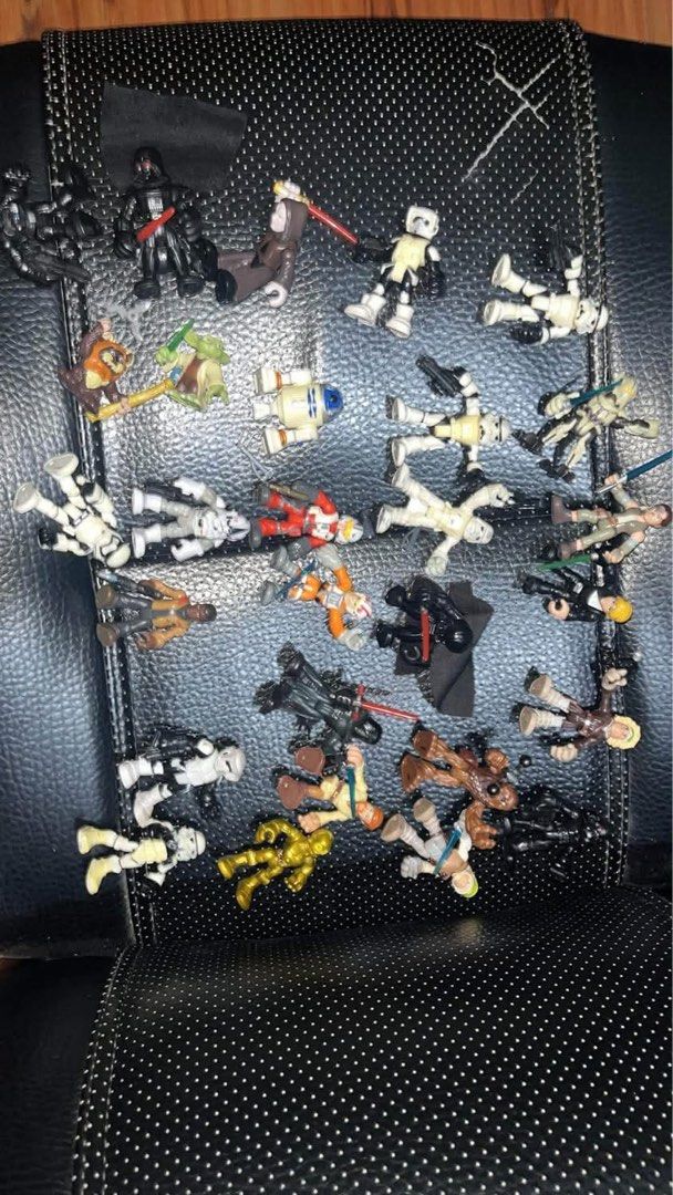 Star Wars playskool heroes lot (Category: Action & Battle Toys) located in Quezon City. Submitted by augustinecas05 (Listing ID 1460397442, Image 1). Description: 27 characters Lightly used All for 1.3k.
