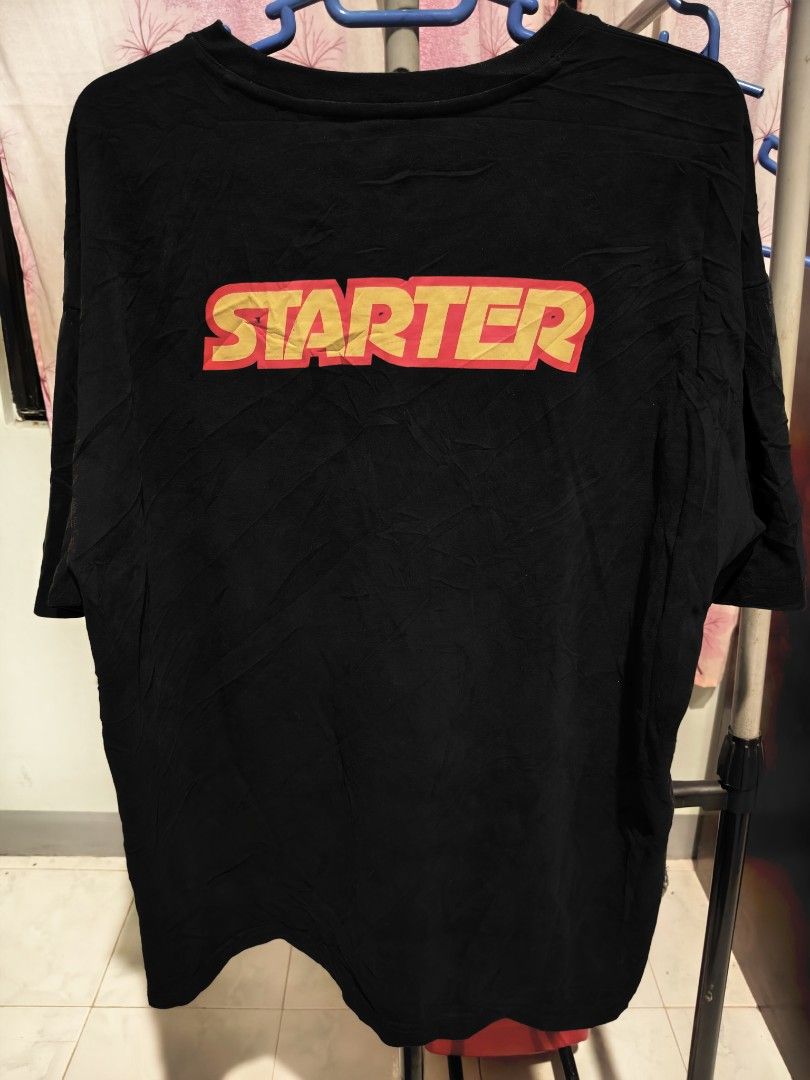Starter x Hellboy Tee shirt (Category: Tshirts & Polo Shirts ) located in Cabadbaran. Submitted by jem1124 (Listing ID 1460459815, Image 2). Description: 23x28 excellent condition No issue.
