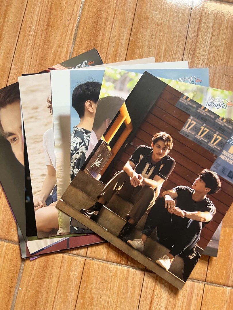 Still Together Series (BL Series) BRIGHTWIN (Category: Other Merchandise) located in Manila. Submitted by fromsoleil (Listing ID 1460398234, Image 3). Description: * Outer box * Official photobook with notes of directors and actors * 2 CDs of Behind the Scenes * Multiple postcards/photo prints * Signature-print page.