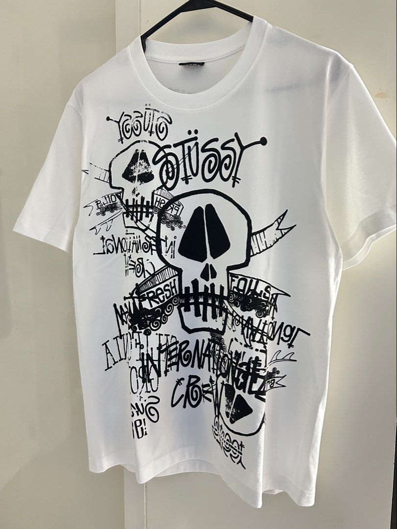 Stussy Skulls Pigment Dyed Tee (Category: Formal Shirts) located in Subic. Submitted by kanyeah (Listing ID 1460404114, Image 1). Description: Stussy Skulls Pigment Dyed Tee Width: 21 Length: 27 .