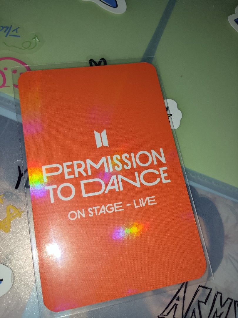 SUGA PERMISSION TO DANCE LUCKYDRAW (Category: K-Wave Merchandise) located in San Pablo. Submitted by odd_celeste (Listing ID 1460325505, Image 2). Description: onhand - must be payo - x sensi.