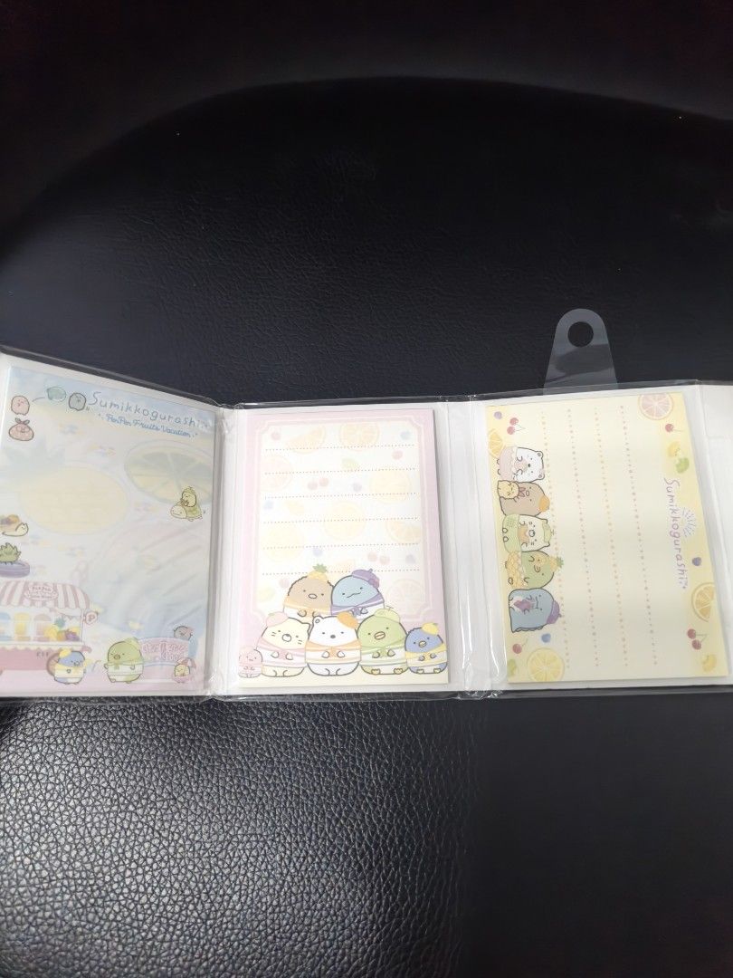 Sumikko gurashi memo pad & erasers (Category: Stationery & School Supplies) located in Pasay City. Submitted by biancabee25 (Listing ID 1460436382, Image 3). Description: brand new memo pad 6 designs with erasers.