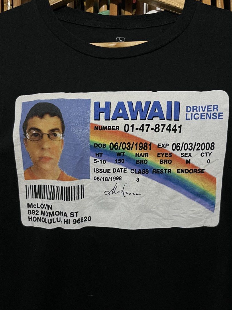 Superbad Mclovin Tee (Category: Activewear) located in Davao. Submitted by lwnfits (Listing ID 1460383870, Image 2). Description: Superbad Mclovin Tee Excellent UC Dimensions: Width: 21 Length:28 Issue/s: Minimal Hairline Price: 800 + shipping .
