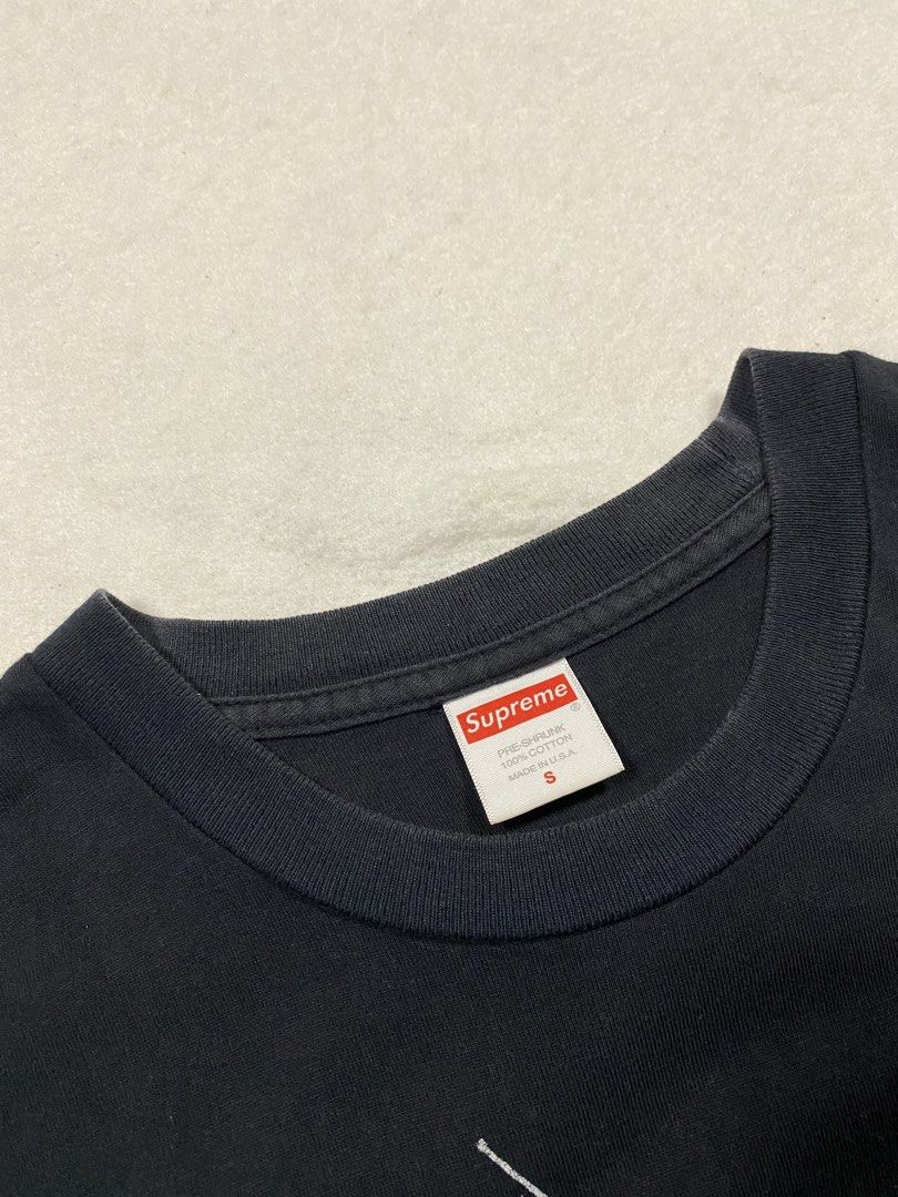 Supreme Tv Shirt SS/18 (Category: Formal Shirts) located in Dasmarinas. Submitted by ridgeridethrift (Listing ID 1460449239, Image 3). Description: Supreme Tv ss 18 Dimes : W -19.5 , L - 28 Minor fade Dm to purchase 📥.