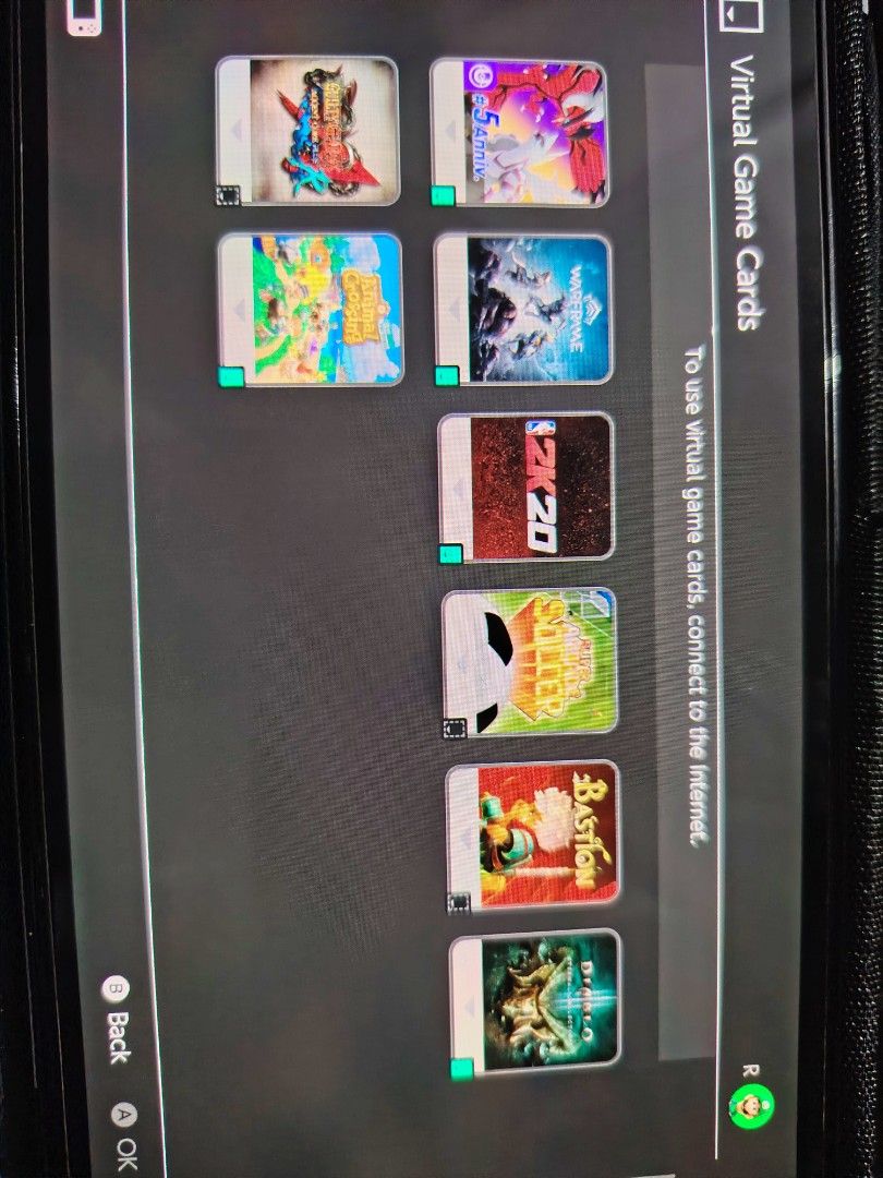 SWITCH OLED (Category: Other Gadgets) located in Caloocan City. Submitted by dwuudwaniel (Listing ID 1460414674, Image 2). Description: Switch OLED white w/ Accessories INCLUSION : 256 gb Team Group Go SD CARD QRD Stellar T5 (Hall effect Joysticks) worth 2k Naka tempered Glass narin Physical Game: Monster Hunter Generation Ultimate w/o box Virtual Game: NBA 2K20 Animal Crossing Warframe Super arcade soccer Bastion Diablo Eternal Collection Guilty