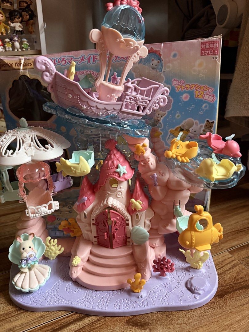 sylvanian mermaid (Category: Figurines & Statues) located in Caloocan City. Submitted by thrifty_swag (Listing ID 1460335744, Image 1). Description: what u see is what u get as is na ung parts negotiable with box can do meetup.