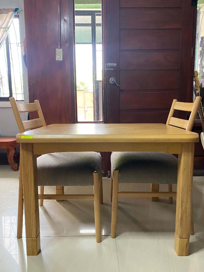 Table set (Category: Tables & Sets) located in Cavite. Submitted by needful_things01 (Listing ID 1460355078, Image 2). Description: Japan Quality Table solid wood.