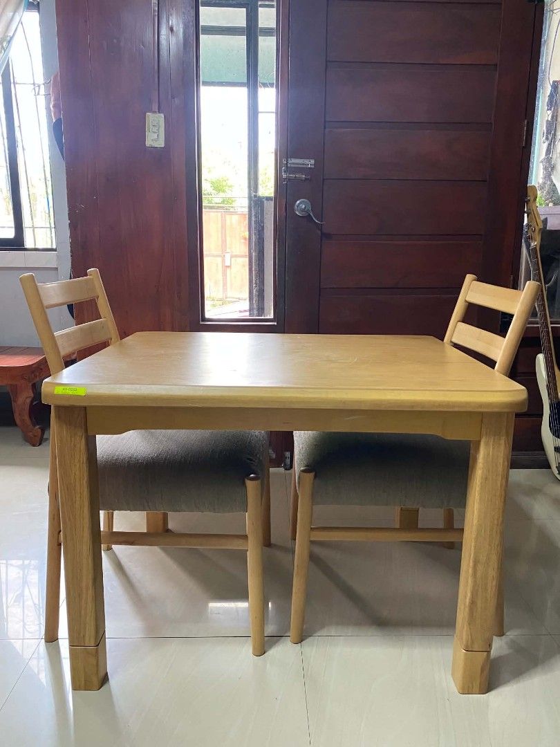 Table set (Category: Tables & Sets) located in Cavite. Submitted by needful_things01 (Listing ID 1460355078, Image 1). Description: Japan Quality Table solid wood.