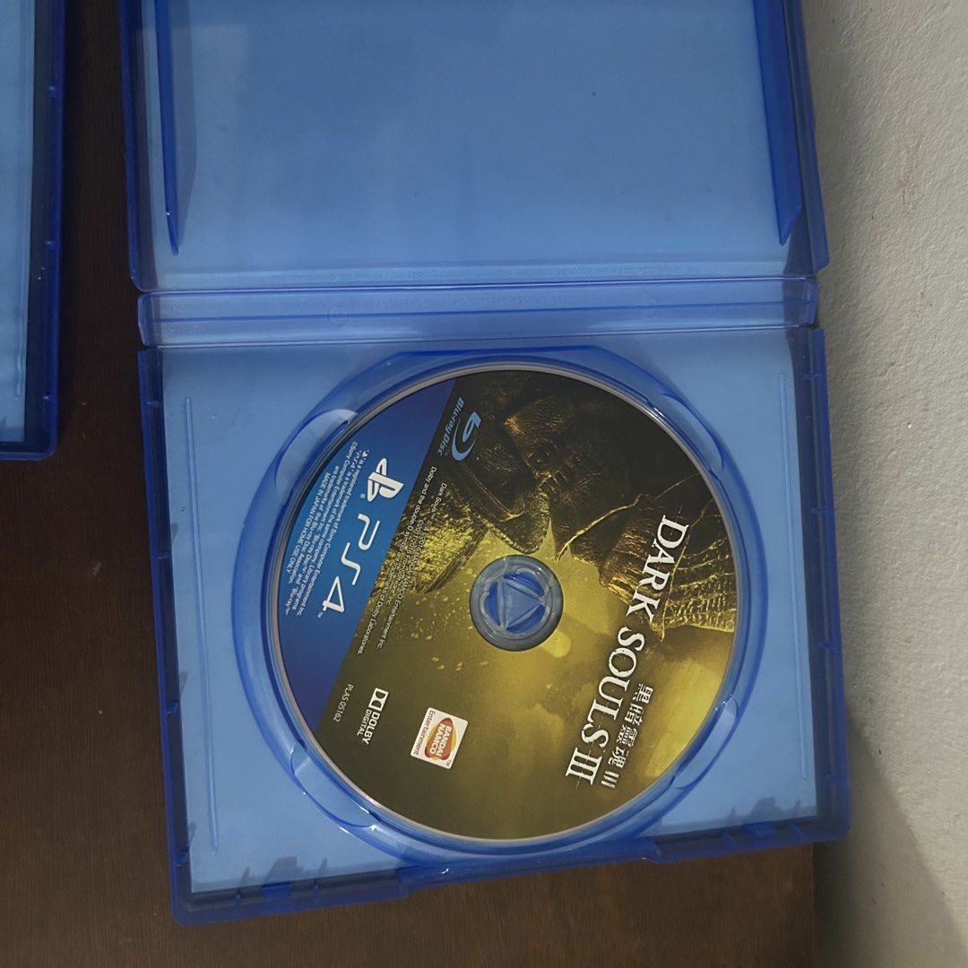 Take All: Dark Souls 3, Battleborn, Wolfenstein (Category: PlayStation) located in Quezon City. Submitted by argamenest (Listing ID 1460468250, Image 3). Description: Take All Only 1.5K Fix/Lp - tested and working - no scratches For meet-up places: - SM Fairview - Fairview Center Mall - Rolex Place For Deliveries: - Lalamove / LBC / JNT 📍 Fairview QC ✅ Check seller’s rating for peace of mind :> Carousell Shop: @argamenest.