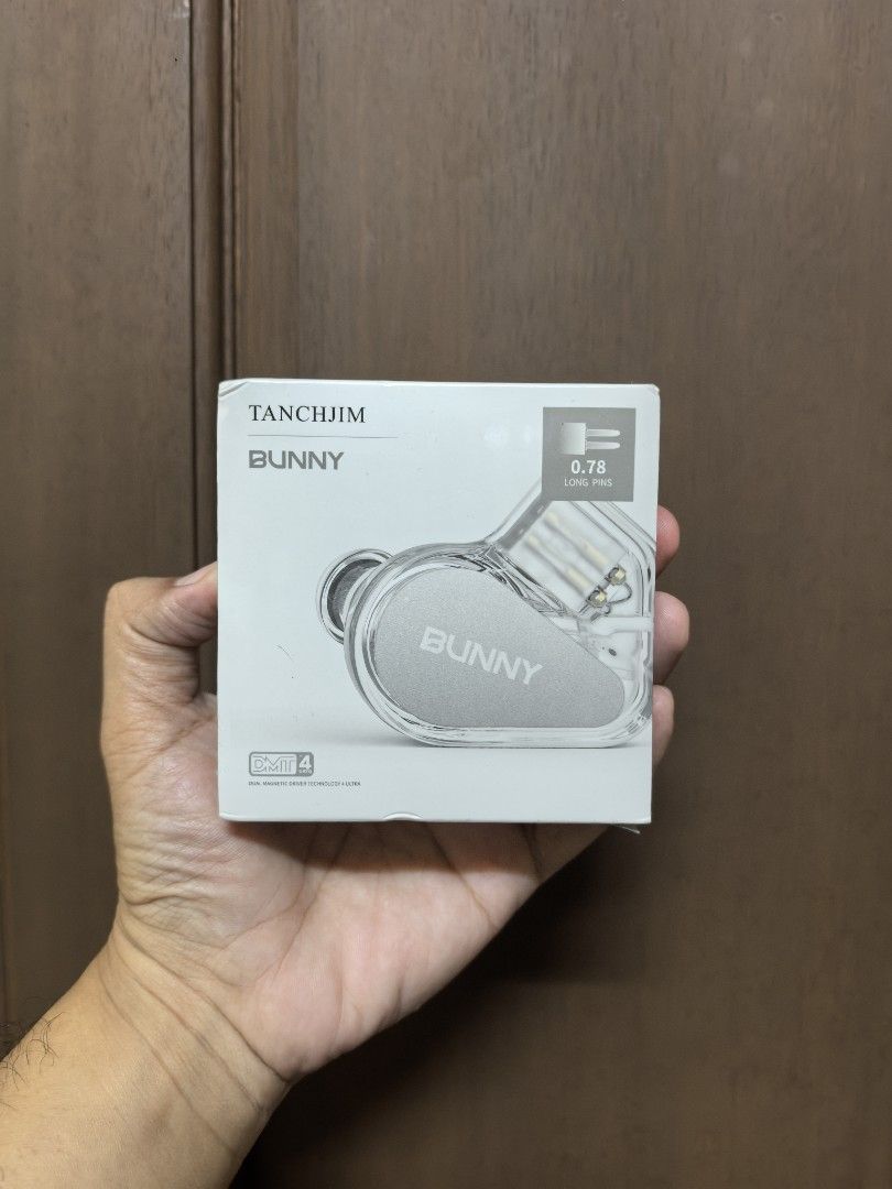 Tanchjim Bunny wired earphones (Category: Earphones) located in Quezon City. Submitted by unboxingtito (Listing ID 1460432822, Image 1). Description: Tanchjim Bunny wired earphones -Brand new and sealed -includes 3.5mm cable .