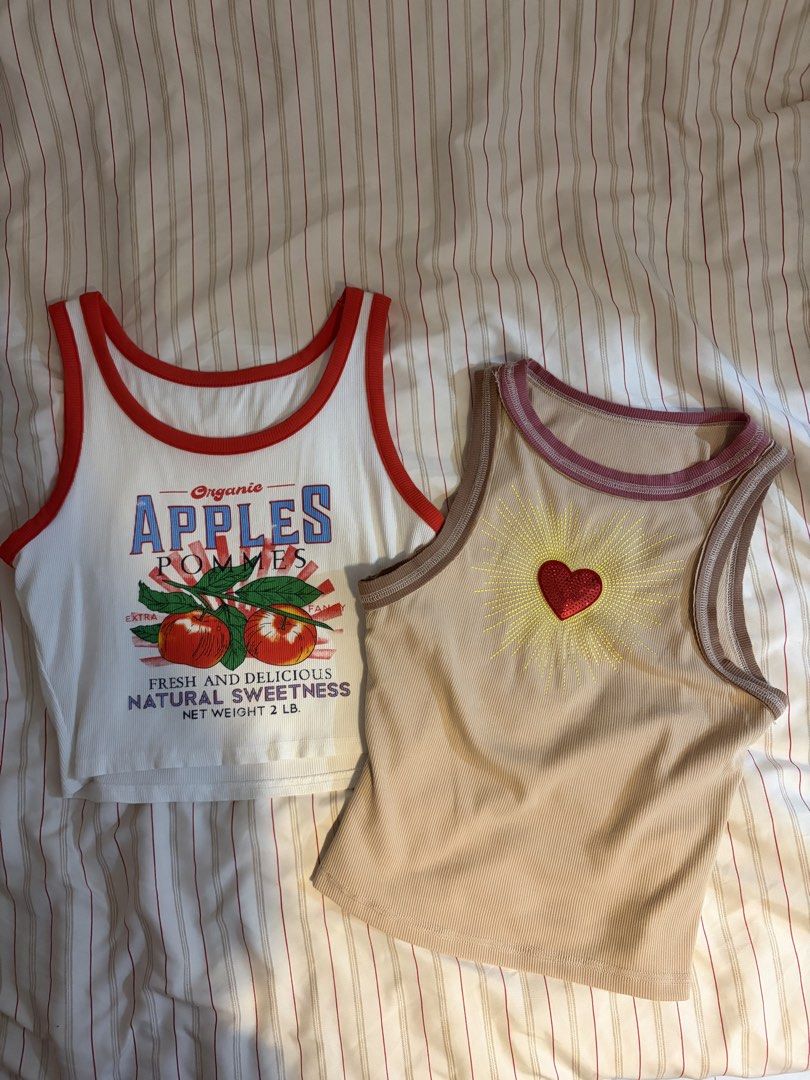 Tank tops (Category: Sleeveless) located in Taguig. Submitted by sev3nelev3n (Listing ID 1460324661, Image 1). Description: Sold as pack S-M.