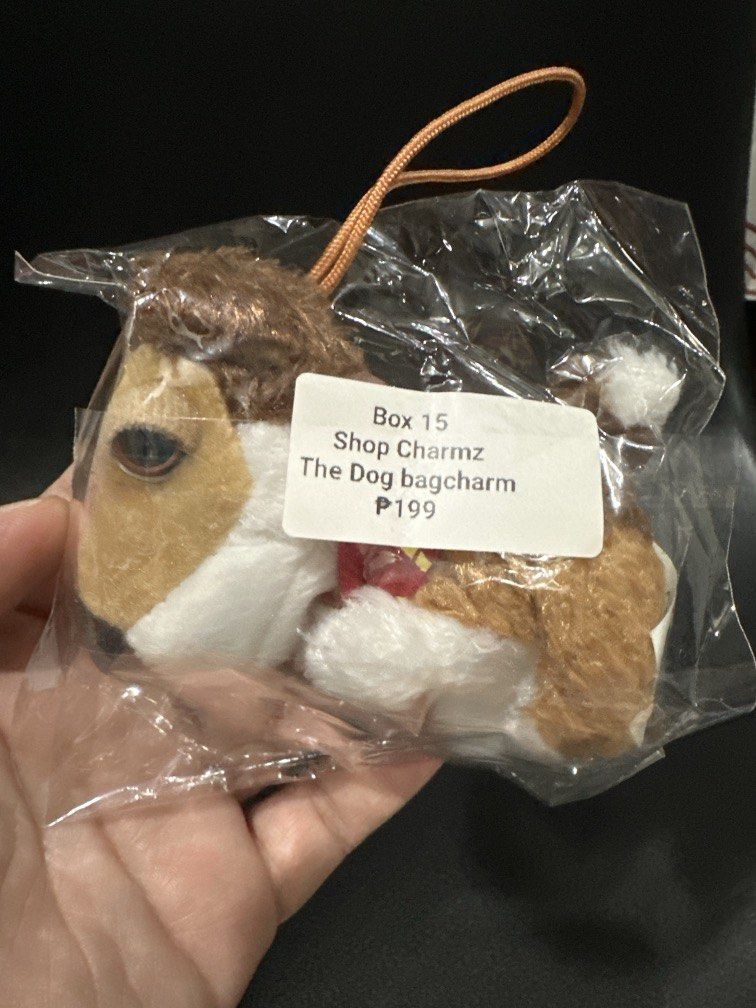 The Dog Plushie Bag charm (mcdo) (Category: Plushies & Soft Toys) located in Manila. Submitted by krystalchewey_ (Listing ID 1460478534, Image 3). Description: Bnew Actual Photo Posted 199php Bagcharm Mcdo .