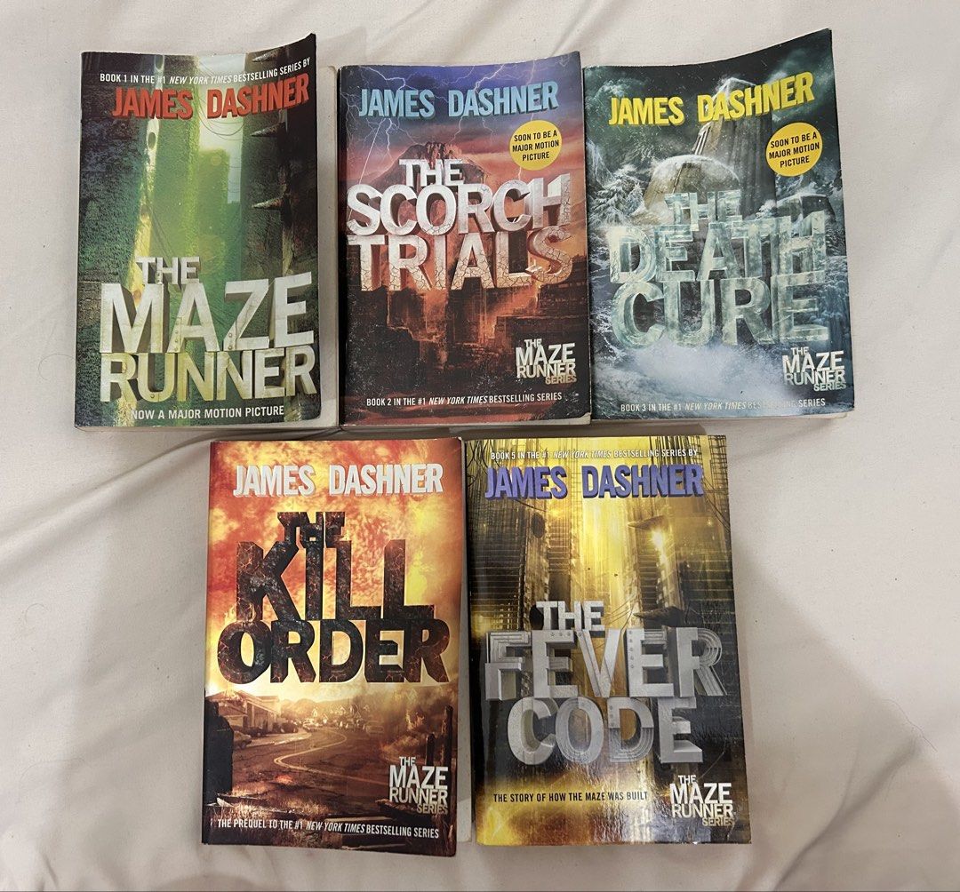 The Maze Runner Series (Paperback) (Category: Storybooks) located in Manila. Submitted by janibonani (Listing ID 1460371362, Image 1). Description: - all are bought on nbs - no annotations - good condition - loc: sampaloc, mnl.