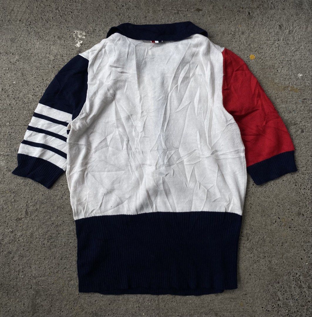 Thom Browne (Category: Others Tops) located in Kalibo. Submitted by bryaninosa20819 (Listing ID 1460333276, Image 2). Description: Thom Browne Dimes : 16x22 Knitted Strechable Color Rate 10 Need Wash.