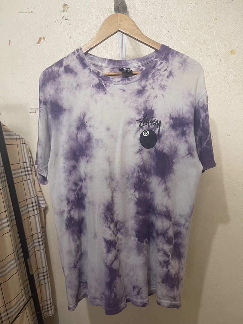 Tie Dye Stussy 8ball Tee (Category: Activewear) located in Tuguegarao City. Submitted by elyks11 (Listing ID 1460327923, Image 1). Description: 8ball STUSSY TIE DIE SOLID NETO.