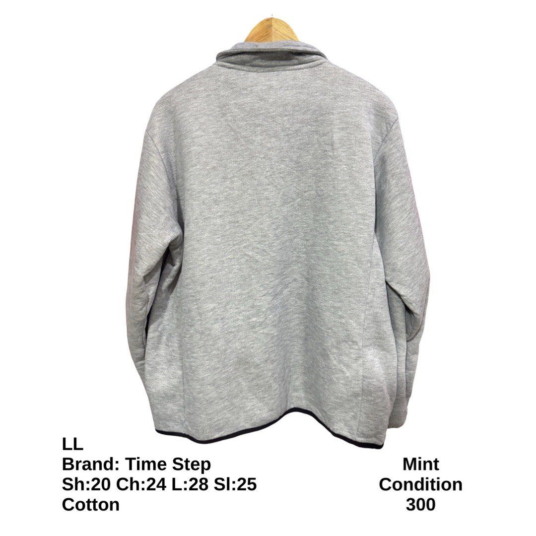 Time Step Pull Zipper Jacket (Category: Coats, Jackets and Outerwear) located in Bulacan. Submitted by rlemonfashionshop (Listing ID 1460435257, Image 3). Description: Premium Class Quality Items. Actual Item on Photo with Good/Mint Condition. Message us for inquiries, more information and confirmation. Wash before wearing. Thank you so much..