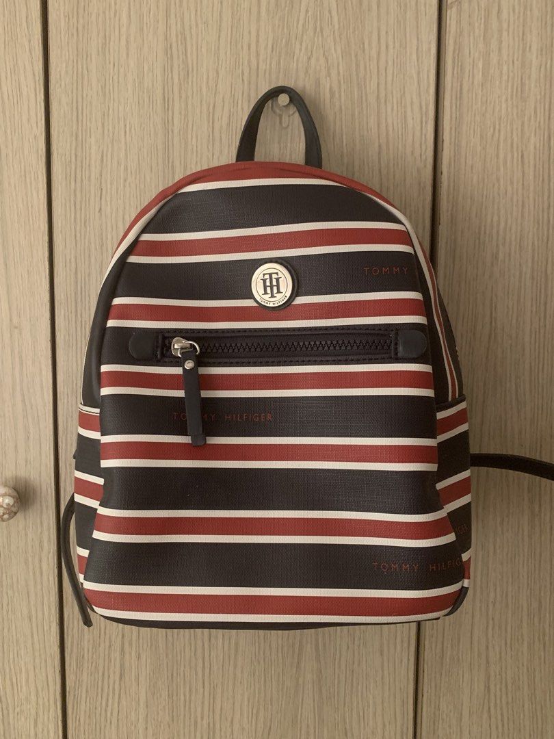 Tommy H. Mini Backpack (Category: Backpacks) located in Manila. Submitted by theolfactoryclubmnl (Listing ID 1460376510, Image 3). Description: Mini backpack from tommy h. for sale. Used once, great condition, like new. loc: Las Piñas meet up for Las Piñas & Alabang only!.
