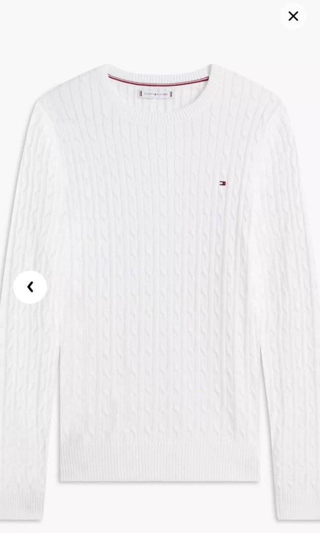Tommy Hilfiger white sweater (Category: Longsleeves) located in Dasmarinas. Submitted by 32mimimi (Listing ID 1460397731, Image 2). Description: .