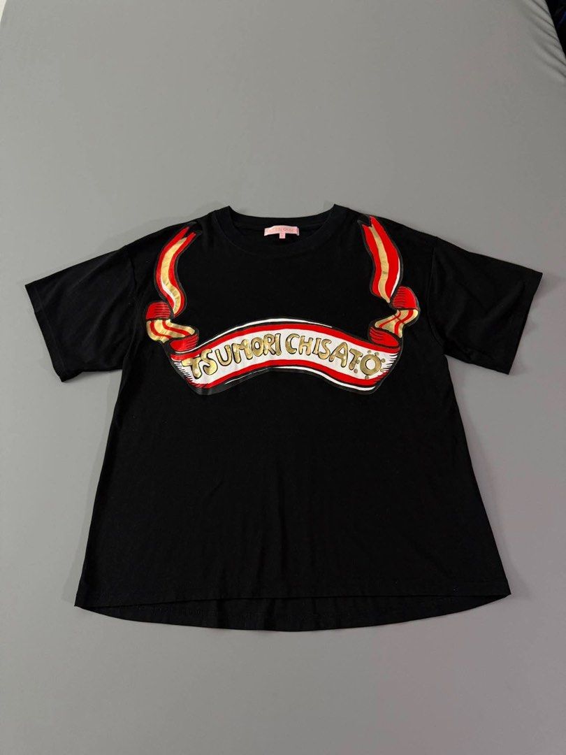 TSUMORI CHISATO (Category: Tshirts & Polo Shirts ) located in Guagua. Submitted by sweetboyy (Listing ID 1460424354, Image 1). Description: TSUMORI CHISATO EXCELLENT CONDITION / NO ISSUE SIZE 2 (MEDIUM) ON TAG / DIMES L26 W22.