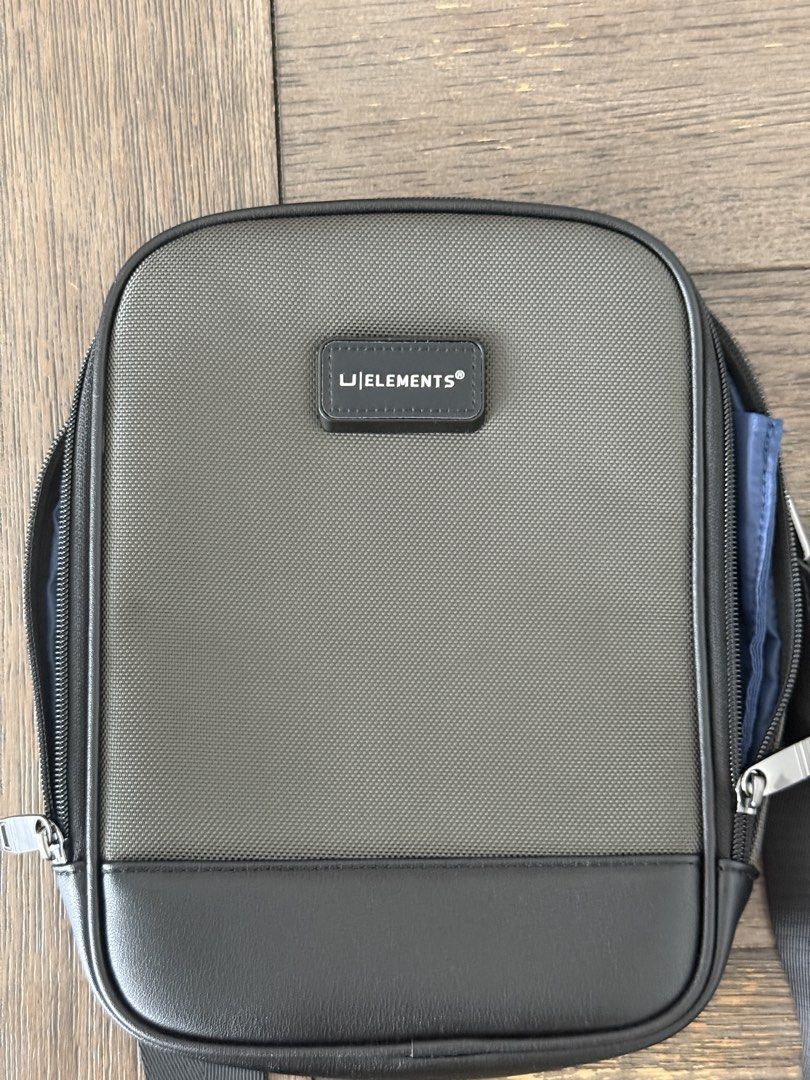 U|ELEMENTS Elite Scott Crossbody Bag Grey Black (Category: Sling Bags) located in Santa Rosa. Submitted by danzelrafter (Listing ID 1460364813, Image 2). Description: U Elements Crossbody bag - used only for review - ideal for everyday or daily use RFS: decluttering .